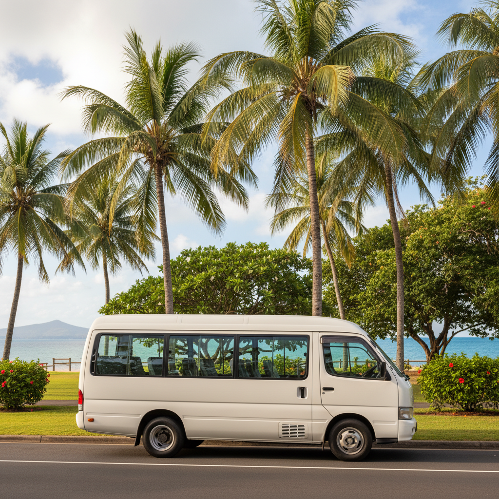 Minibus in Townsville